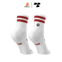 Personal Best Run - Performance Sock - Low Double Slash - Red Personal Best Run - Performance Sock - Low Double Slash - Red
